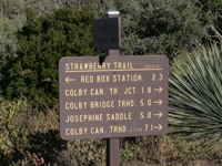 the sign at the junction