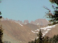 The Mount Whitney Range